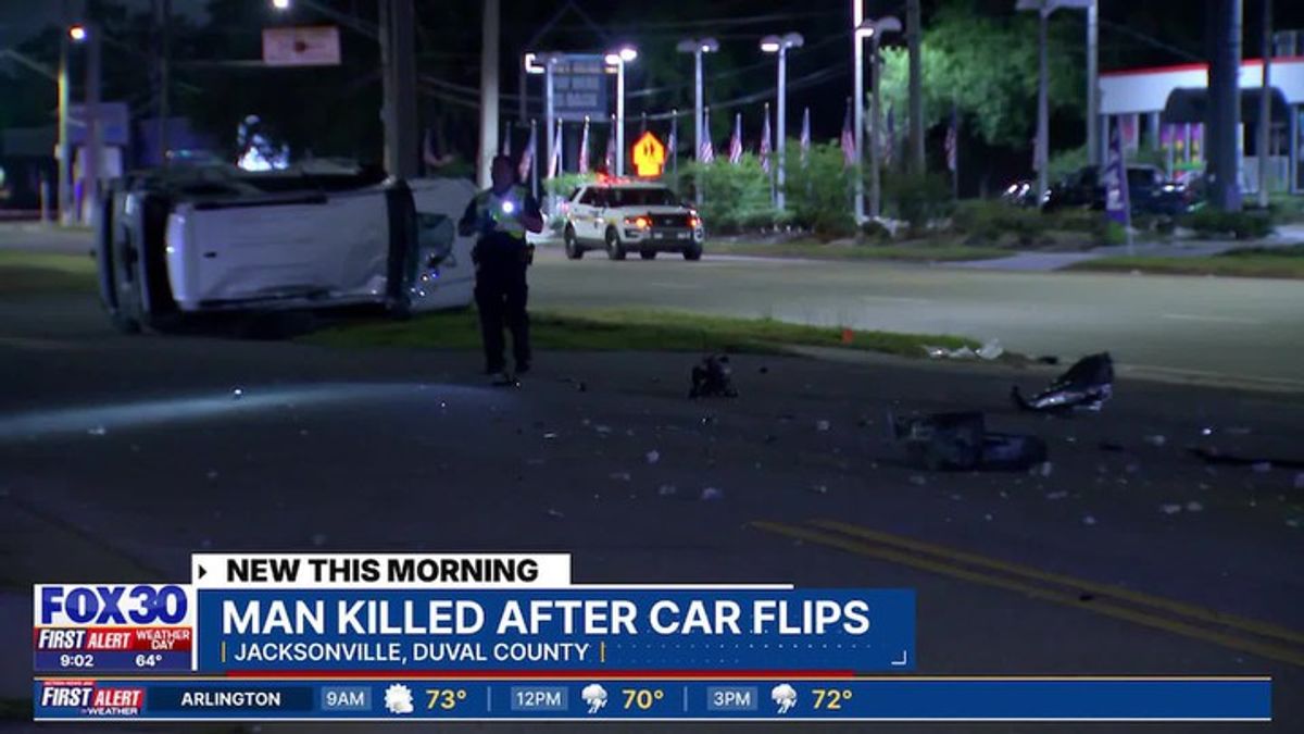 Man dies in Merrill Road crash, pedestrian killed on Beach Boulevard ...