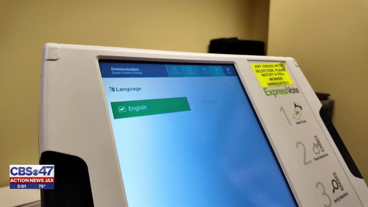 Duval voters report touch screen issues with ExpressVote machines ...