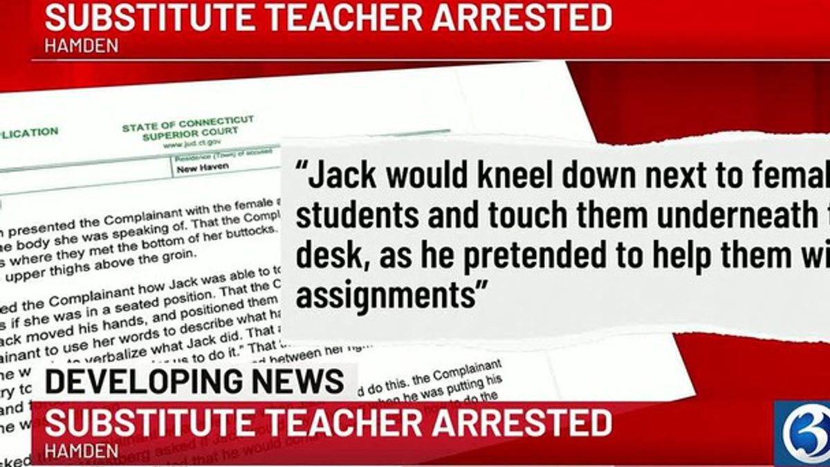 Substitute teacher accused of sexually assaulting multiple students in ...