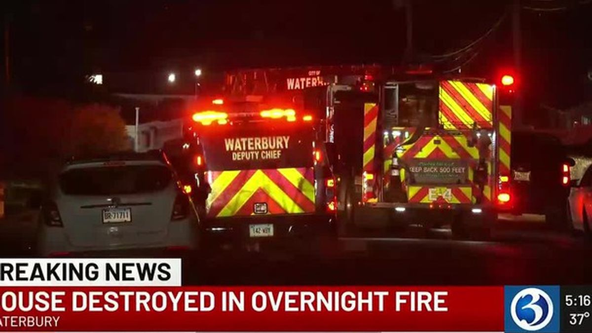 Waterbury house destroyed in overnight fire as dry hydrants delay ...
