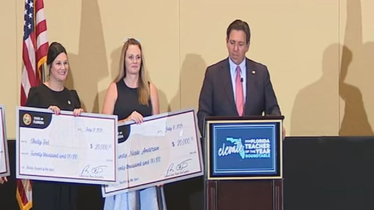 Central Florida teacher recognized as one of the best in the state ...