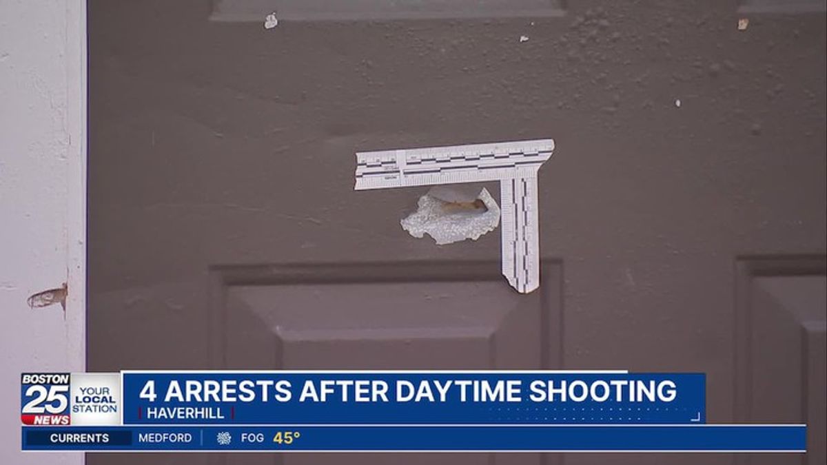 Four arrested after shooting in Haverhill prompts large police ...