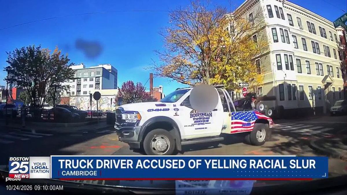 Tow truck driver fired after racist incident was caught on dash cam in ...
