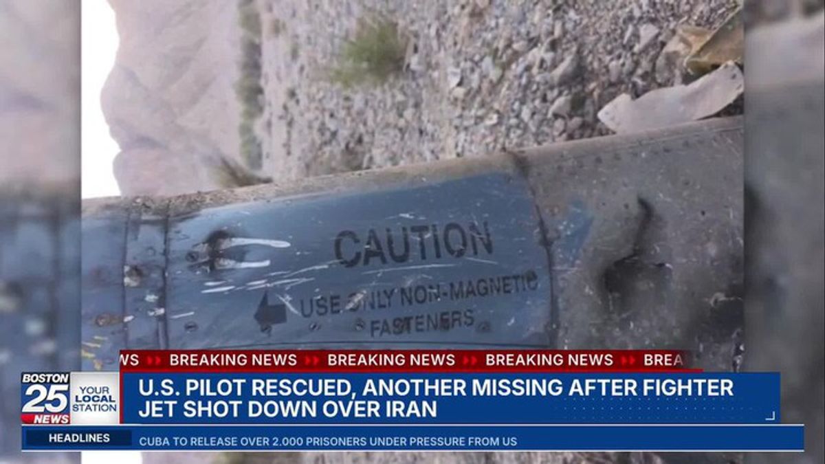 1 crew member rescued and 2nd missing after US fighter jet is shot down ...