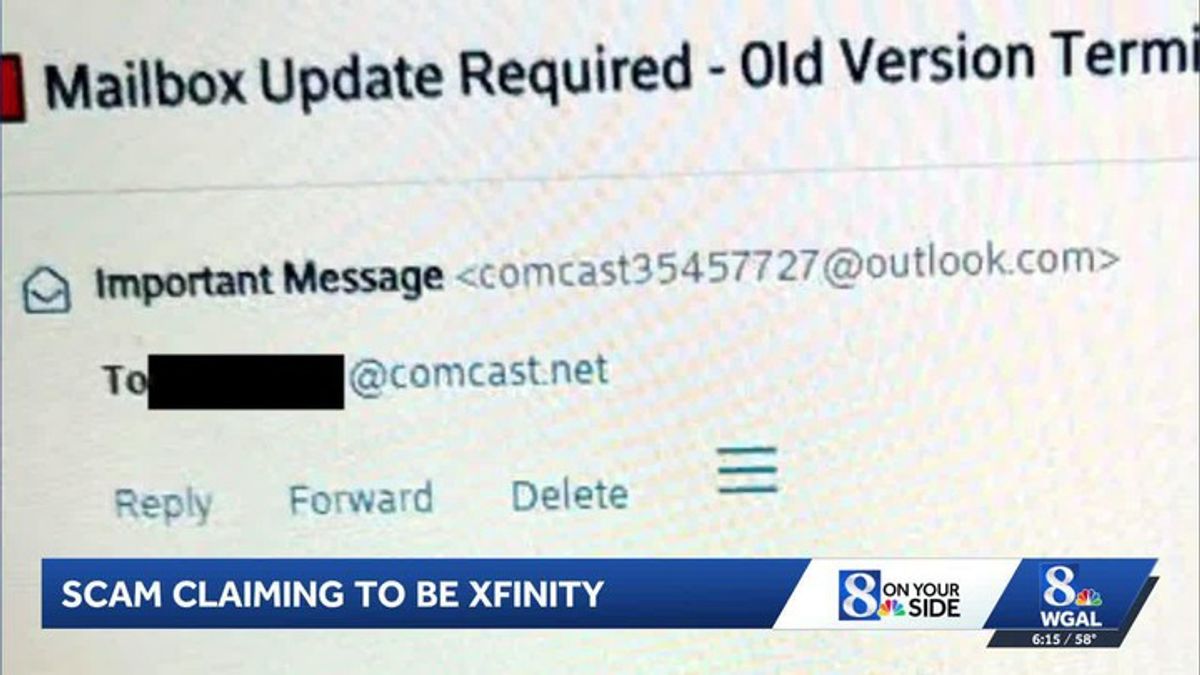 Scam email targeting Xfinity users warns of account discontinuation ...