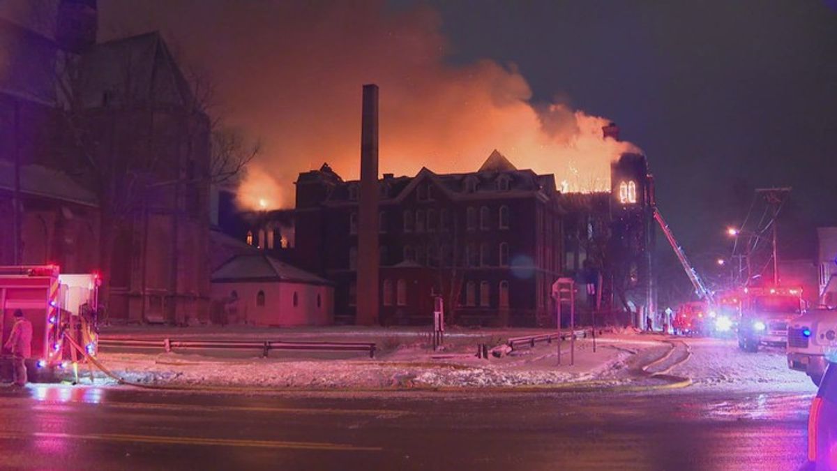 Massive 4-alarm fire in Buffalo Thursday night | Haystack News