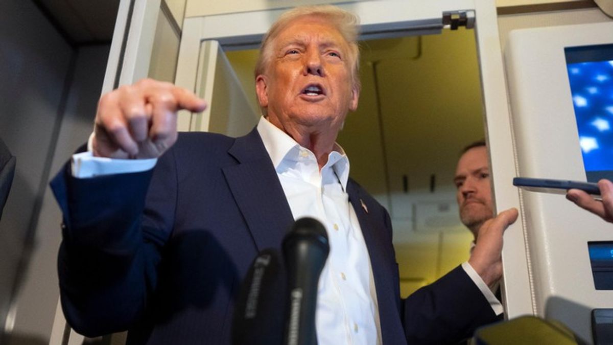 President Trump weighs in on shutdown; 'The Democrats are holding it up ...
