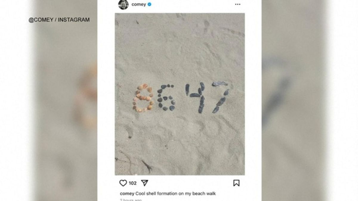 Comey indicted over social media post DOJ claims targets Trump ...