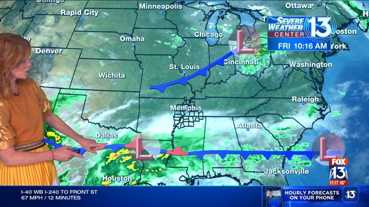 Light rain possible Friday night but otherwise sunny, cool weekend ...