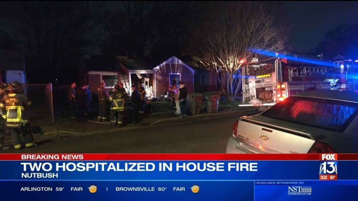 Electrical outlet caused house fire in northeast Memphis that injured 2 ...