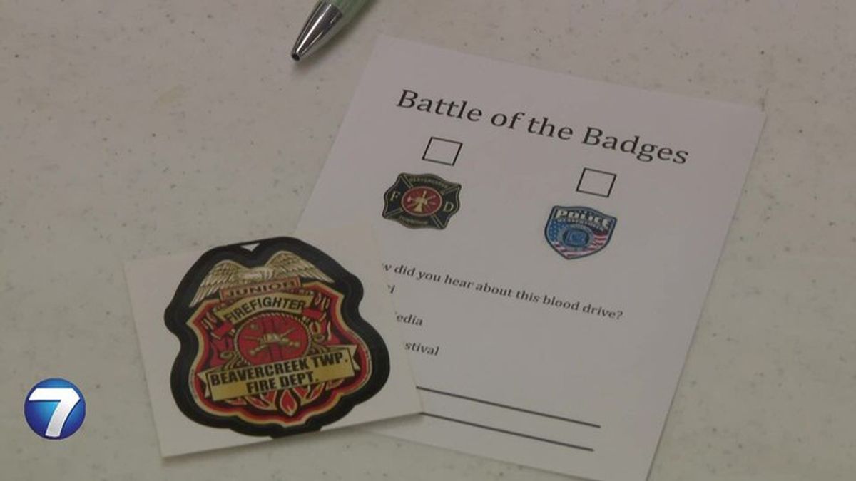 Beavercreek first responders battle for high blood donations | Haystack ...
