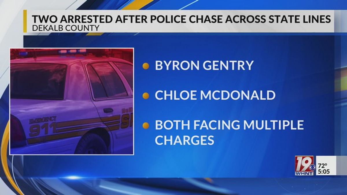 2 Arrested After Police Chase Across State Lines | May 8, 2026 ...