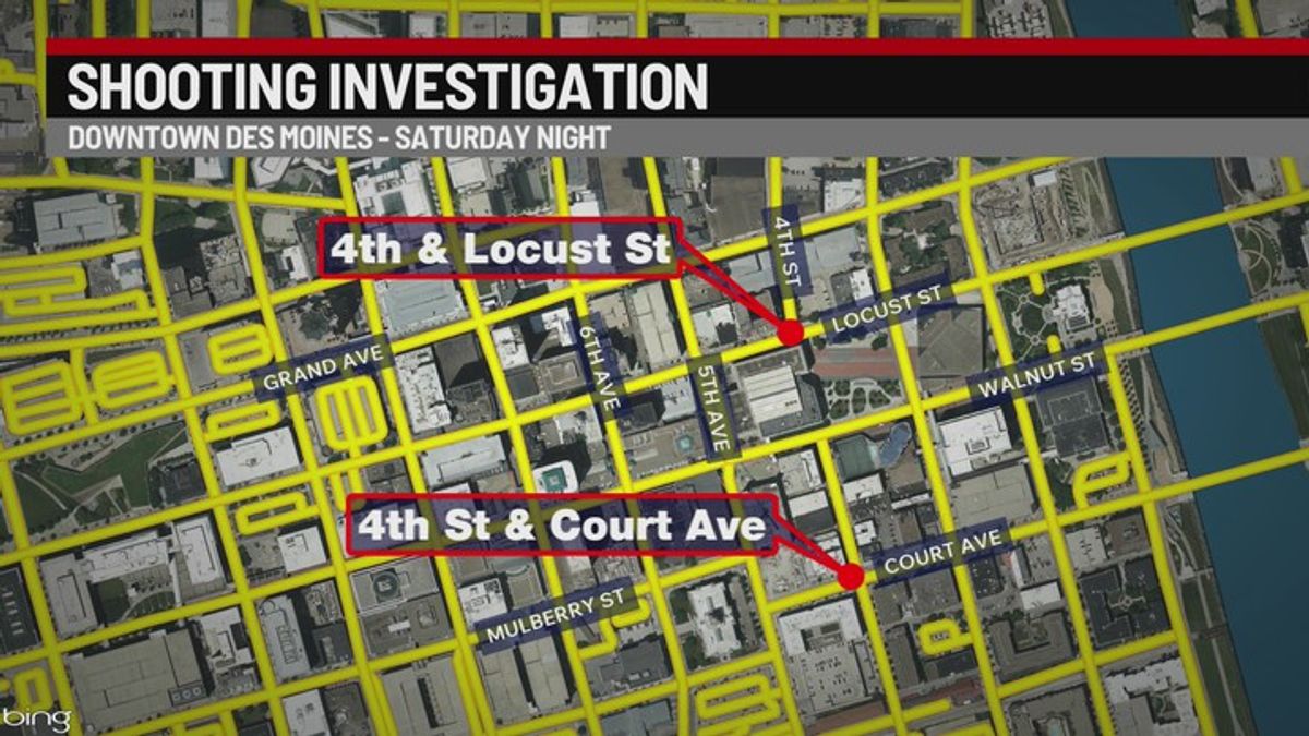 Four arrested, one injured following court avenue shooting | Haystack News