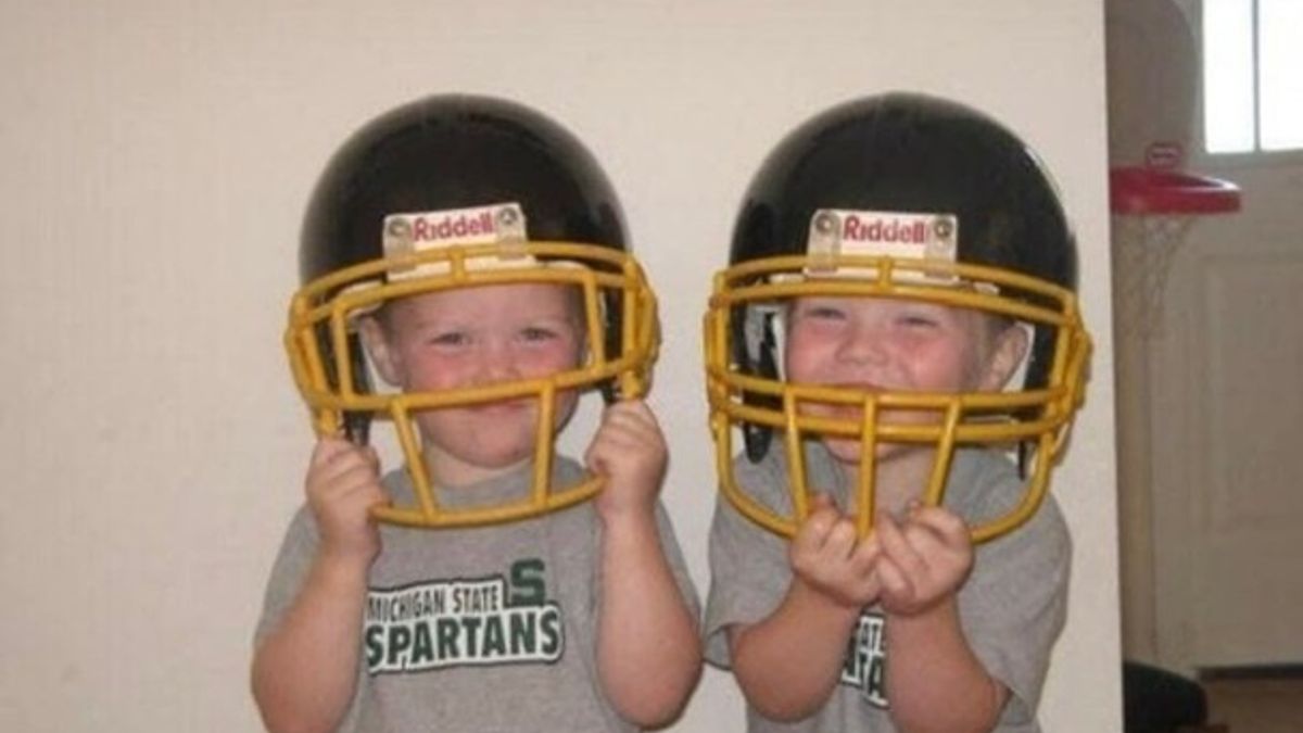 The Missing Piece: Twin brothers reunite on football field for Michigan ...
