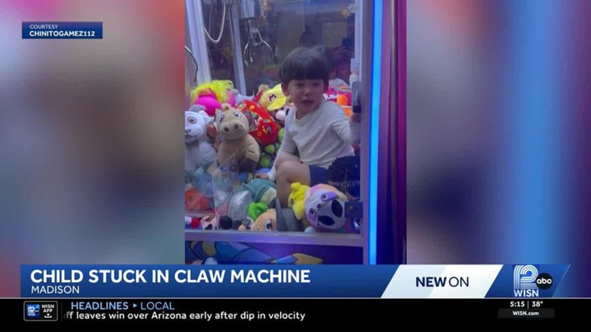 Child stuck in claw machine in Wisconsin | Haystack News