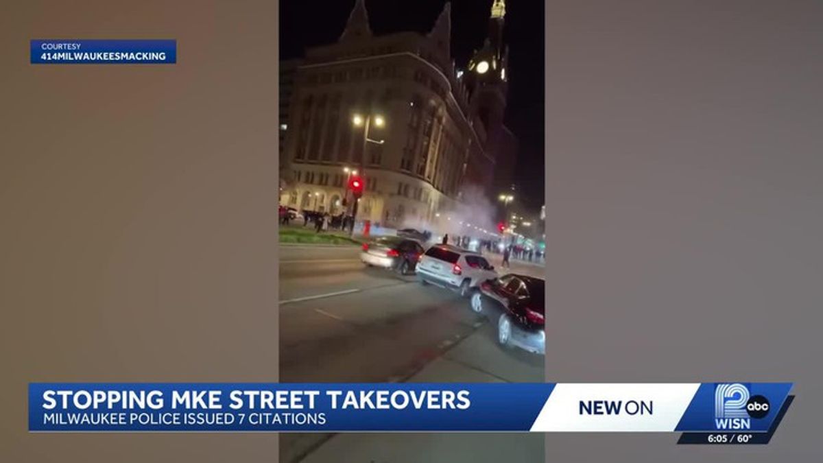 New video shows street takeover right outside Milwaukee City Hall ...
