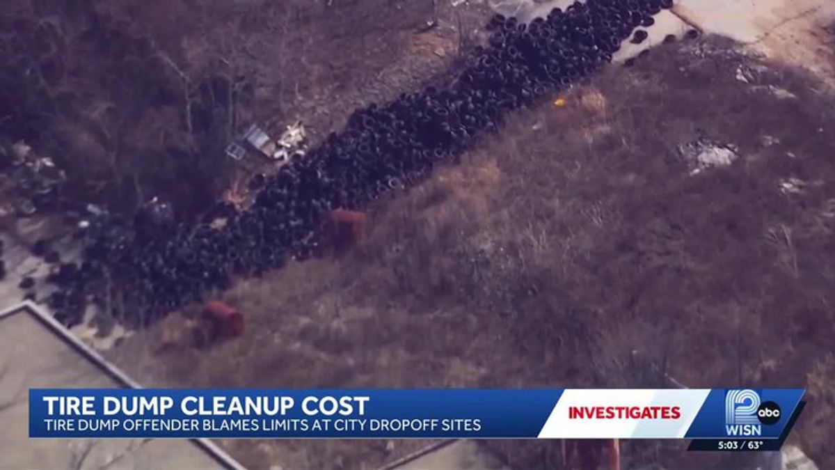 Illegal tire dumping in Milwaukee sparks debate over city drop-off ...