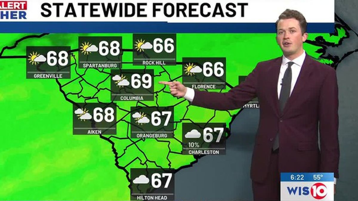 FIRST ALERT: Cooler and drier air in place behind Easter’s cold front ...