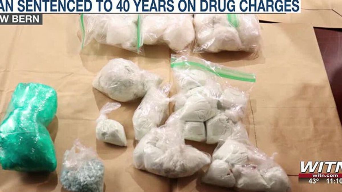 New Bern man sentenced to 40 years following drug trafficking operation ...