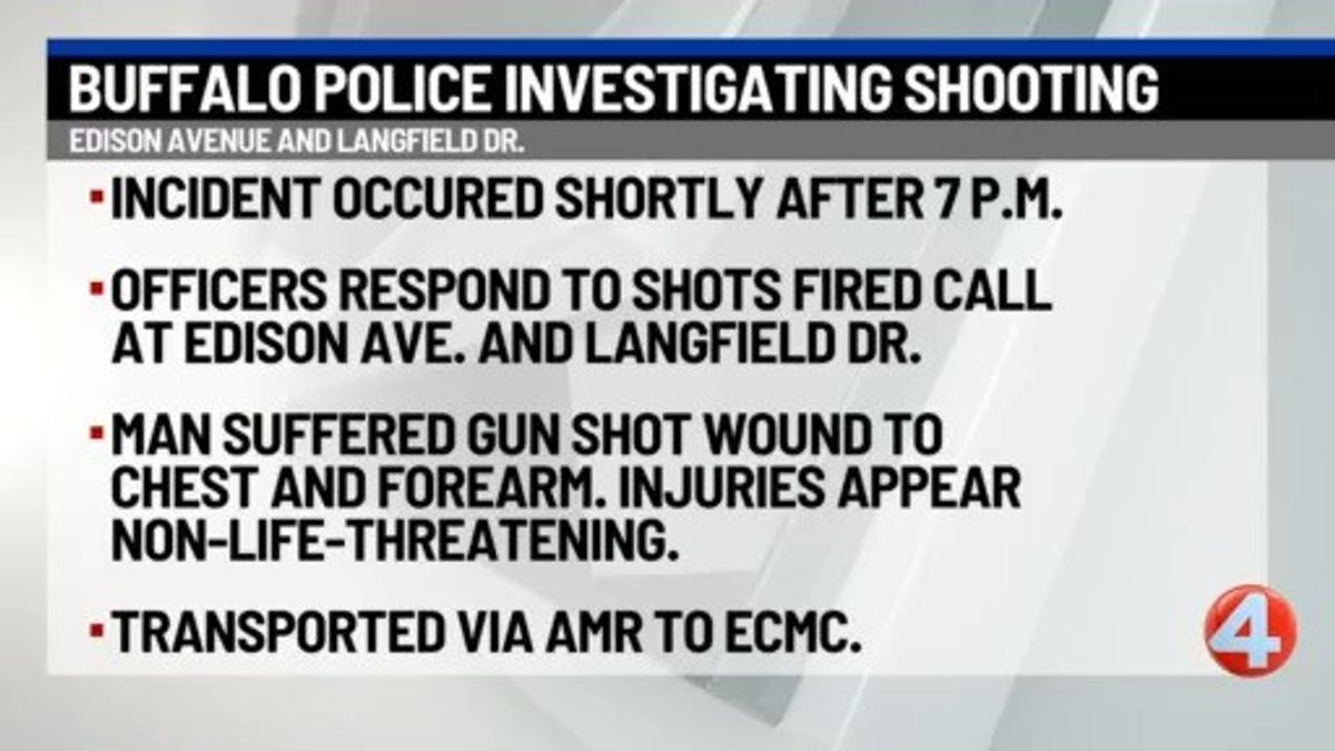 Buffalo Police investigate shooting on Edison Avenue and Langfield ...