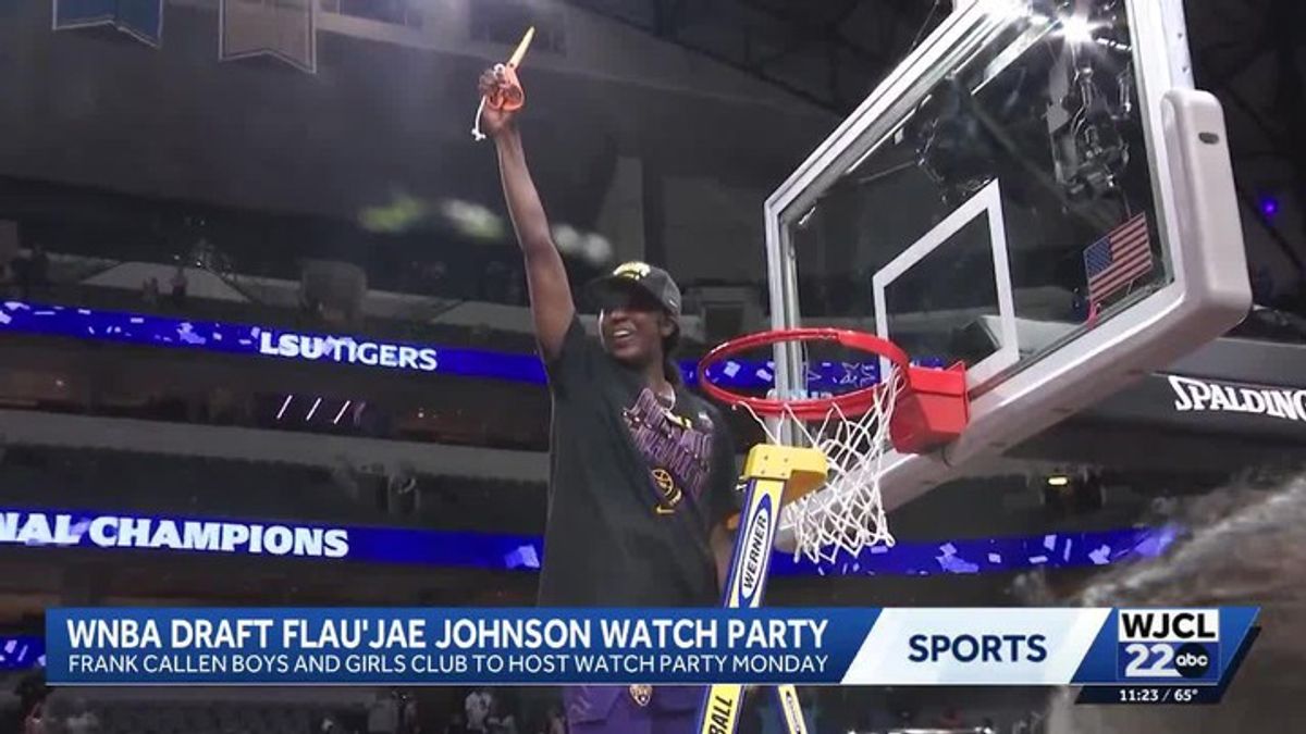 Frank Callen Boys and Girls Club WNBA Draft Flau'jae Johnson Watch ...
