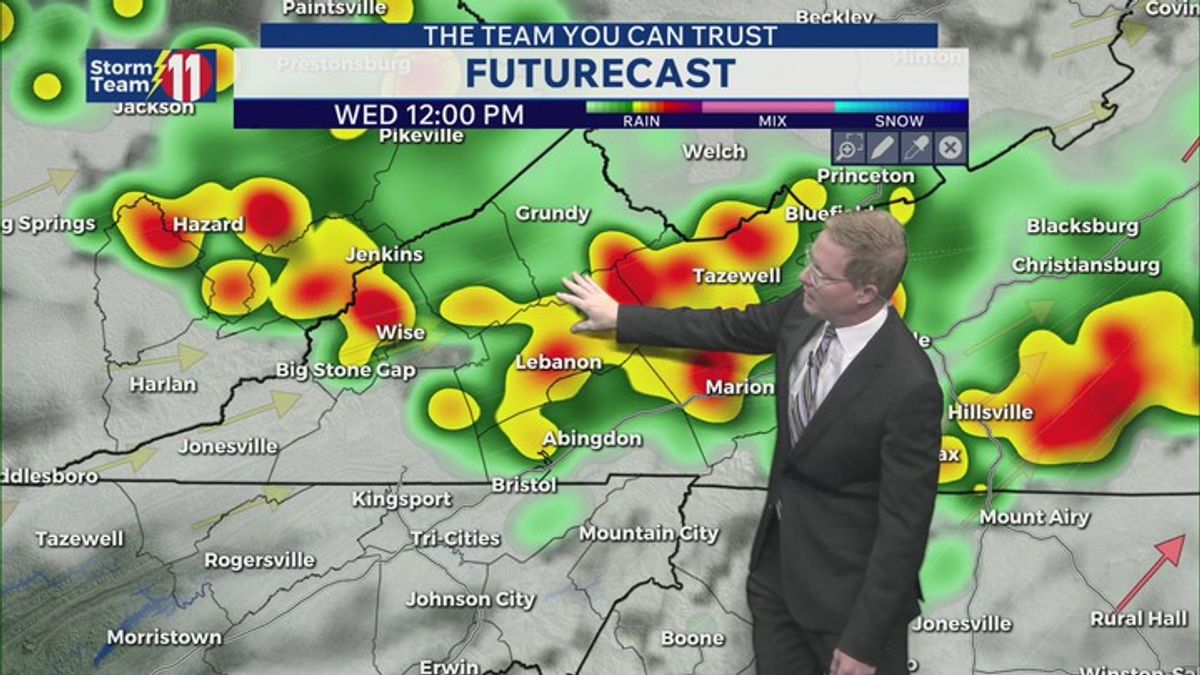 Scattered showers and storms today | Haystack News