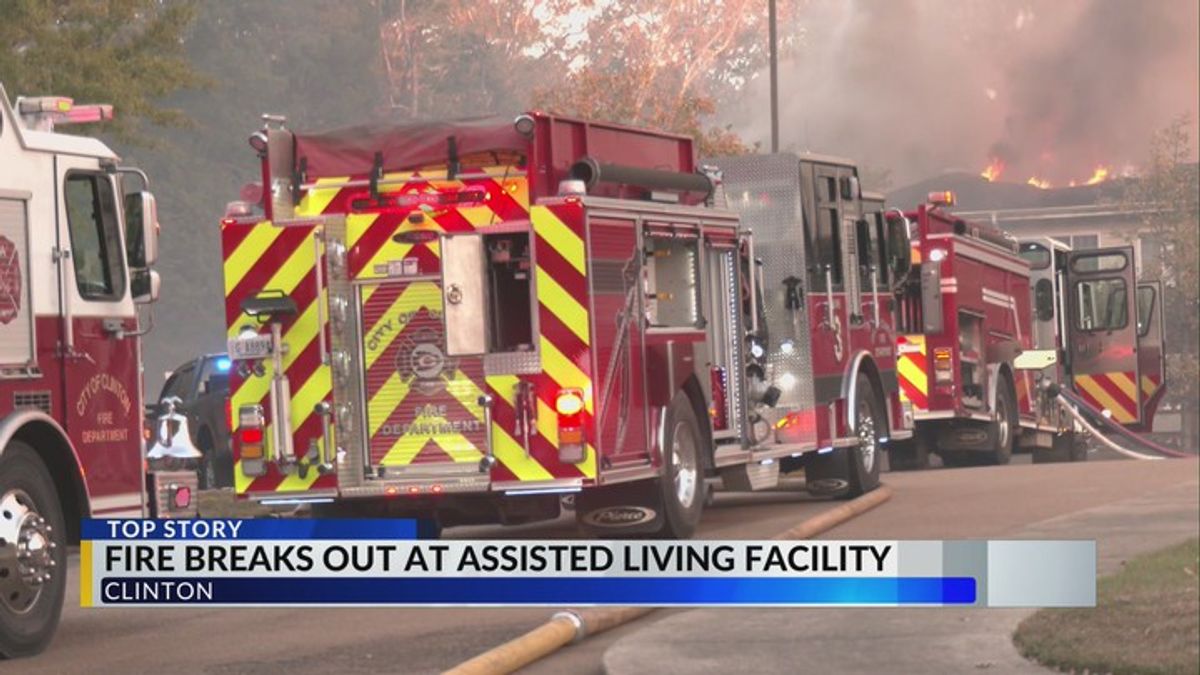 Residents at Clinton assisted living facility rescued from fire ...
