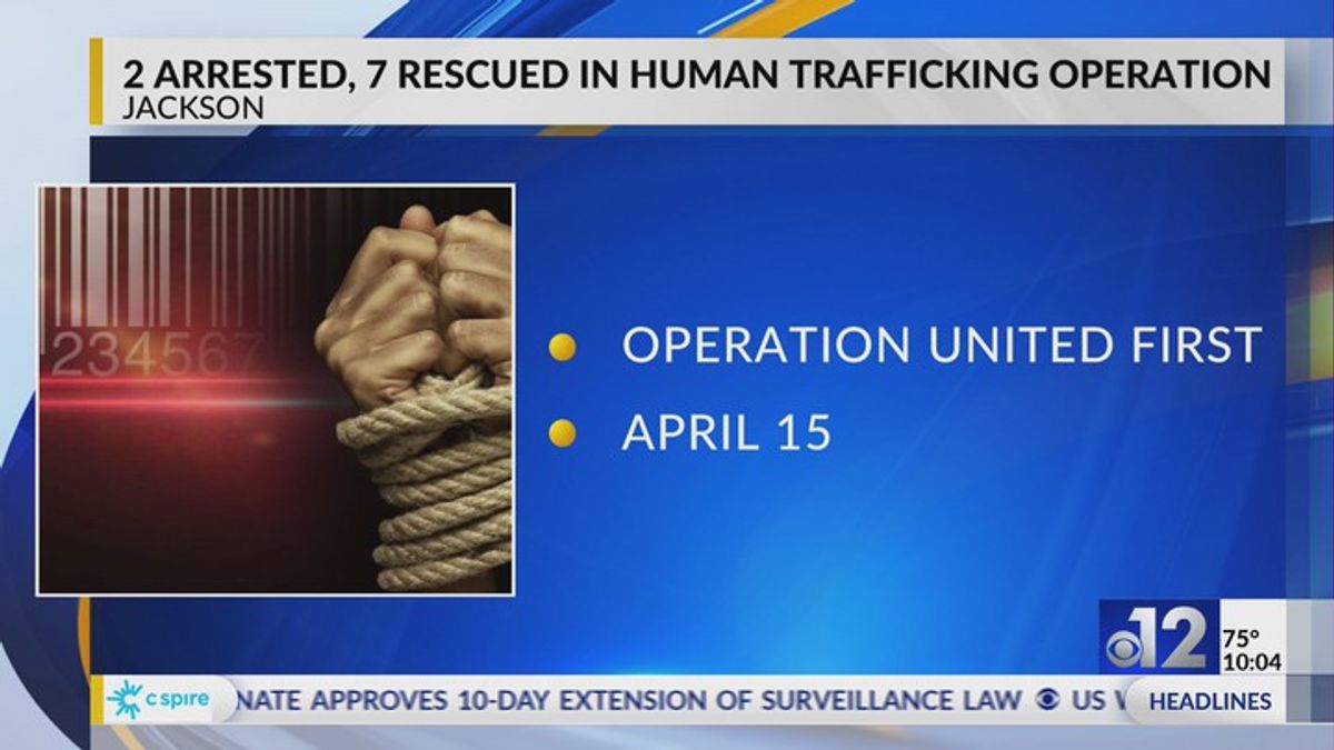 2 arrested, 7 rescued in Jackson human trafficking operation | Haystack ...