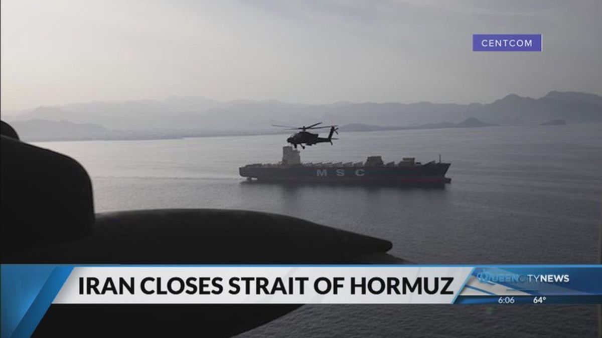 Standoff escalates after Iran closes Strait of Hormuz over US blockade ...