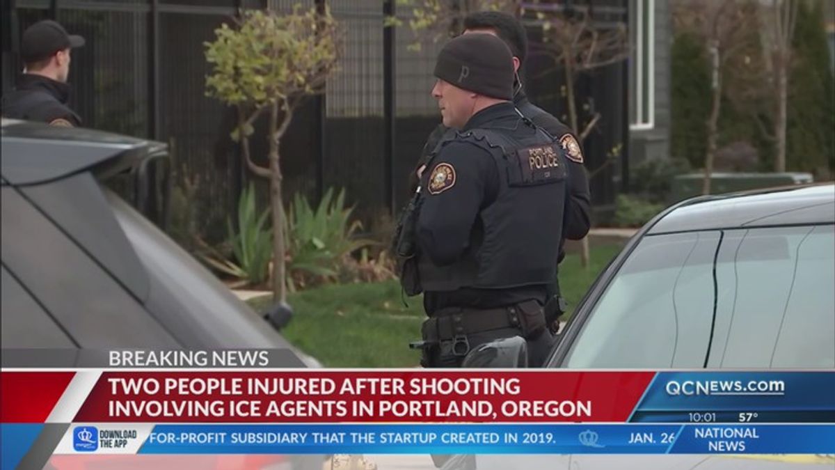 Two injured in Portland, Oregon, after shooting involving ICE agents ...