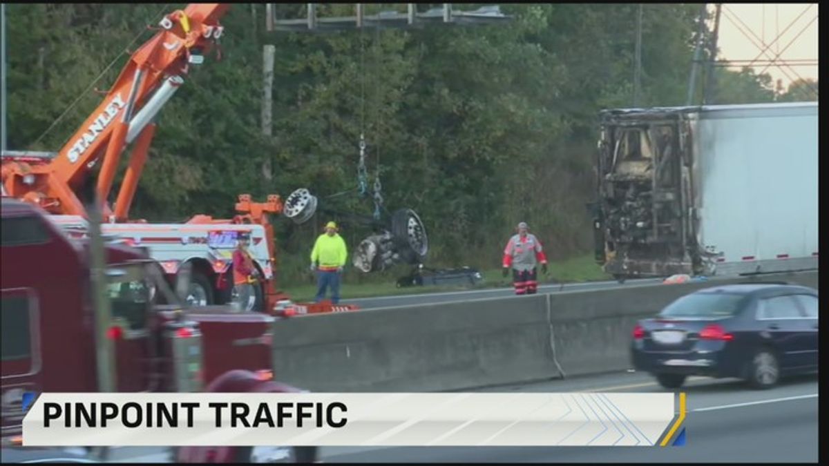 I-85 closed in Gaston County after tractor-trailer crash causes major ...