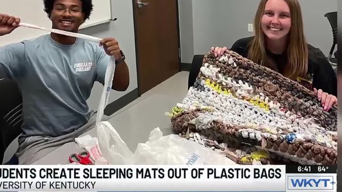 Student-led UK initiative turns plastic bags into support for Lexington ...