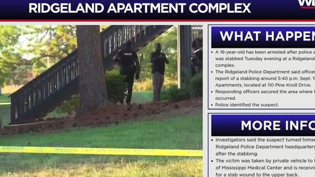 16-year-old arrested after stabbing in Ridgeland apartment complex ...