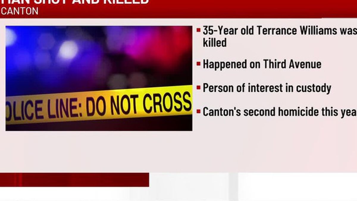 Man shot and killed in Canton while grieving loss of father, police say ...