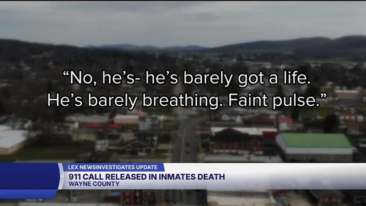 911 call reveals moments before Wayne County jail inmate was rushed to ...