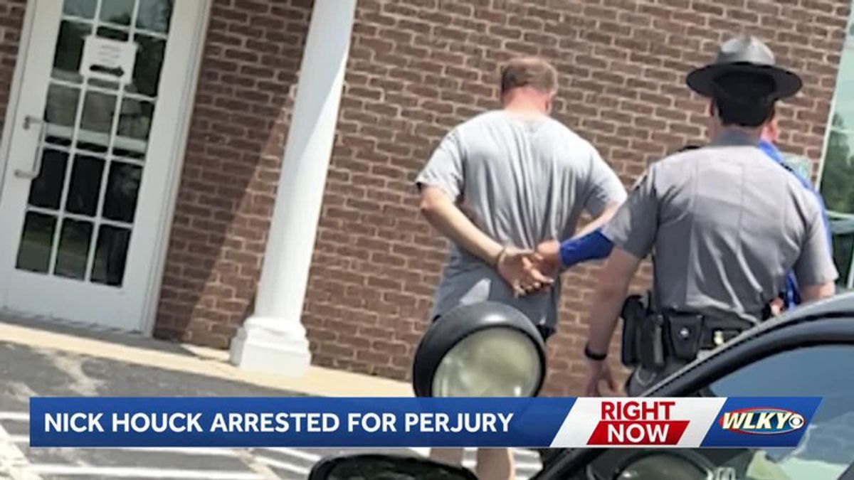 Bardstown community reacts to Nick Houck being arrested for perjury ...