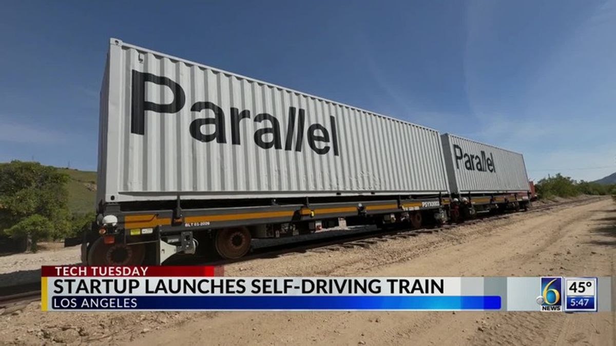 Tech Tuesday: Startup launches self-driving train | Haystack News