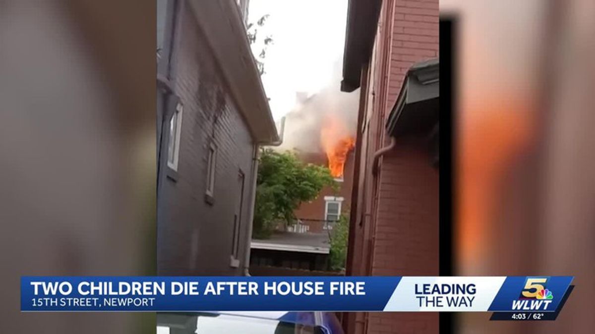 Coroner: 2 children dead after being pulled from Newport house fire ...