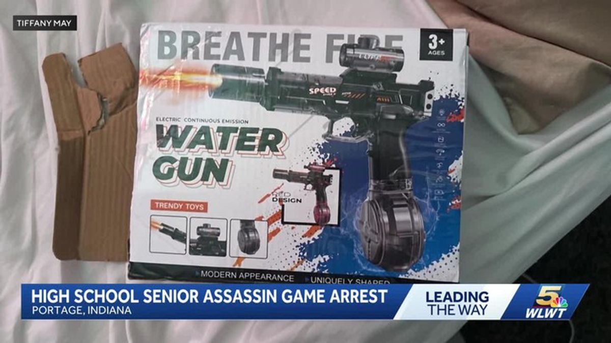 Indiana teen charged with felony after water gun game mistaken for real ...
