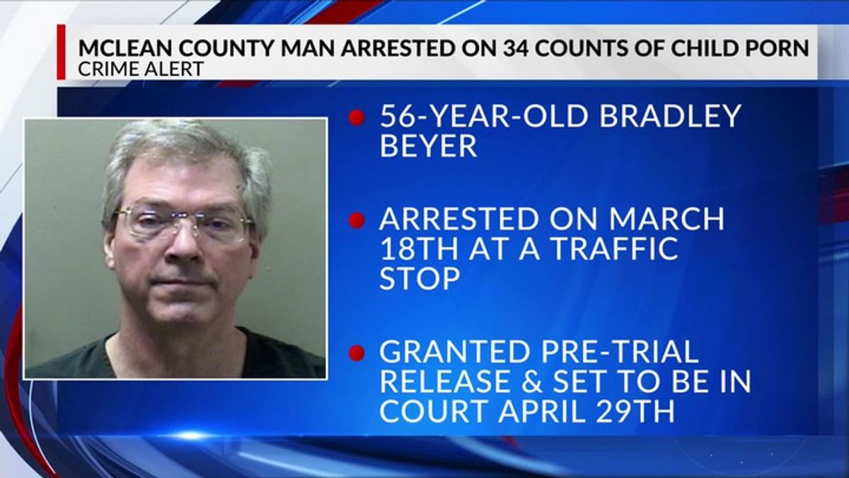 McLean County man arrested on 34 counts of child porn | Haystack News
