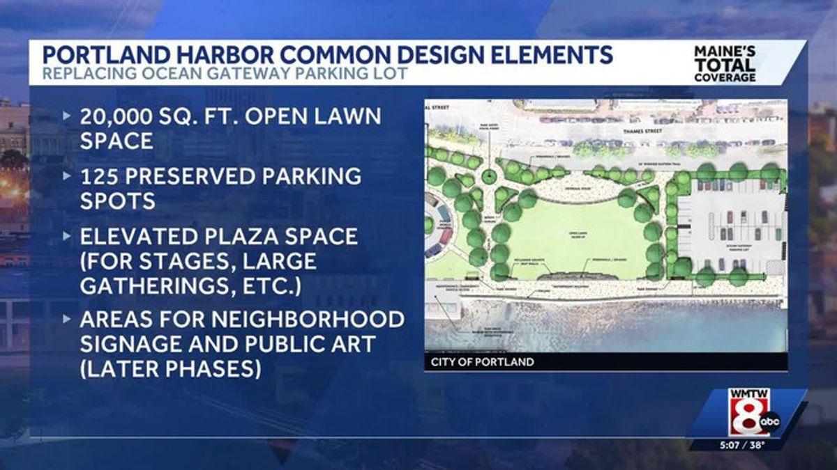 Portland officials to break ground on new Portland Harbor Common ...