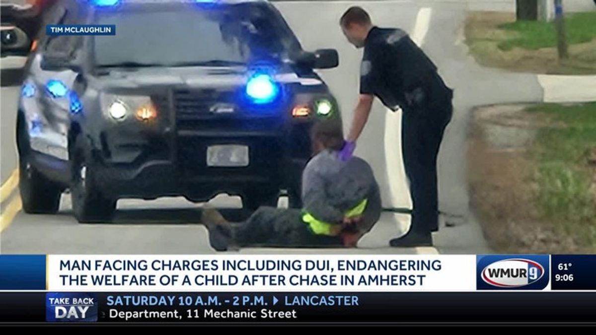 Man facing multiple charges after chase in Amherst Friday, police say ...