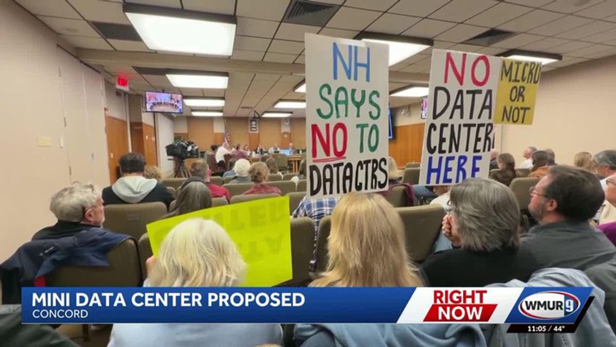Concord residents spoke out against proposed data center | Haystack News