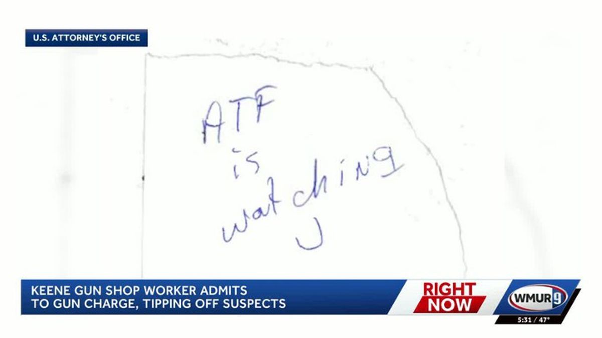 'ATF is watching you': 80-year-old Keene gun store worker admits to ...