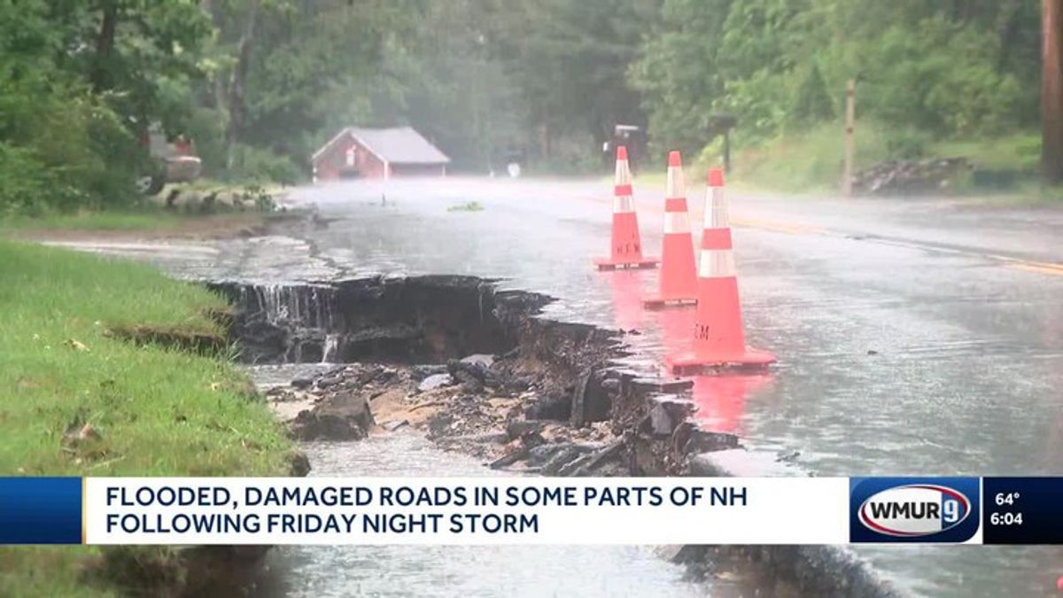 Flooding causes damage in several New Hampshire towns | Haystack News