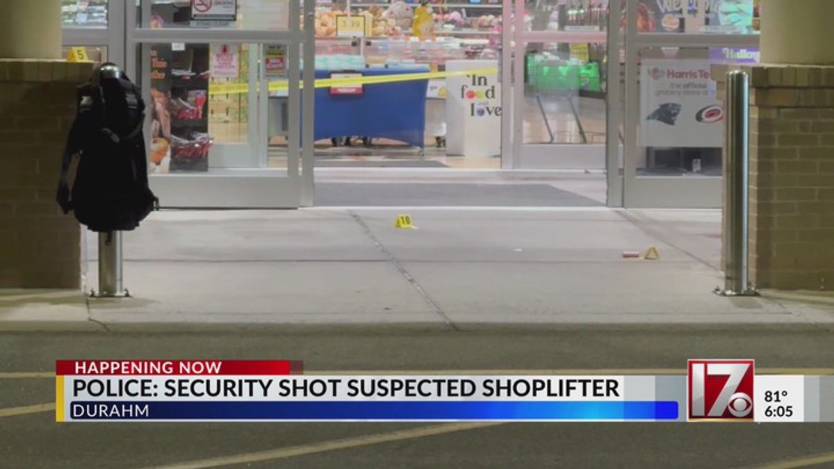 Harris Teeter security guard shoots suspected shoplifter in Durham ...