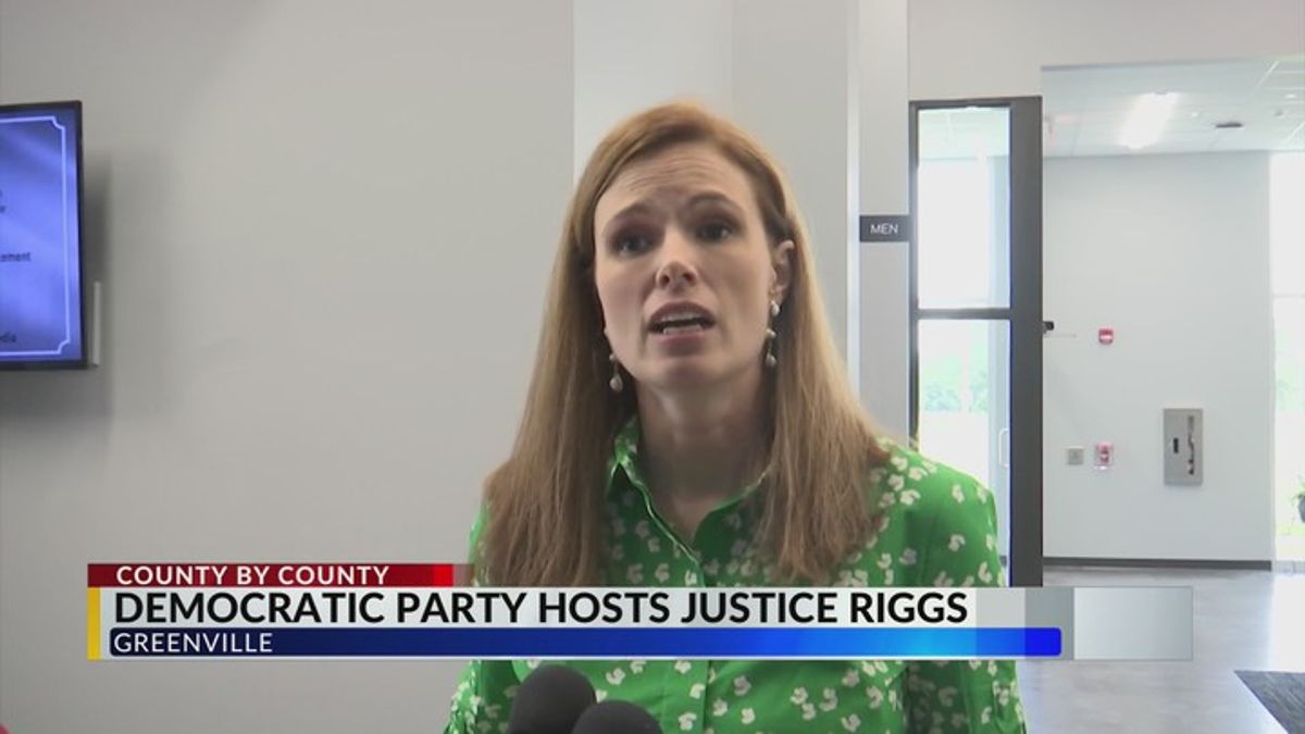Justice Allison Riggs speaks at NC Democratic Party convention in Pitt ...