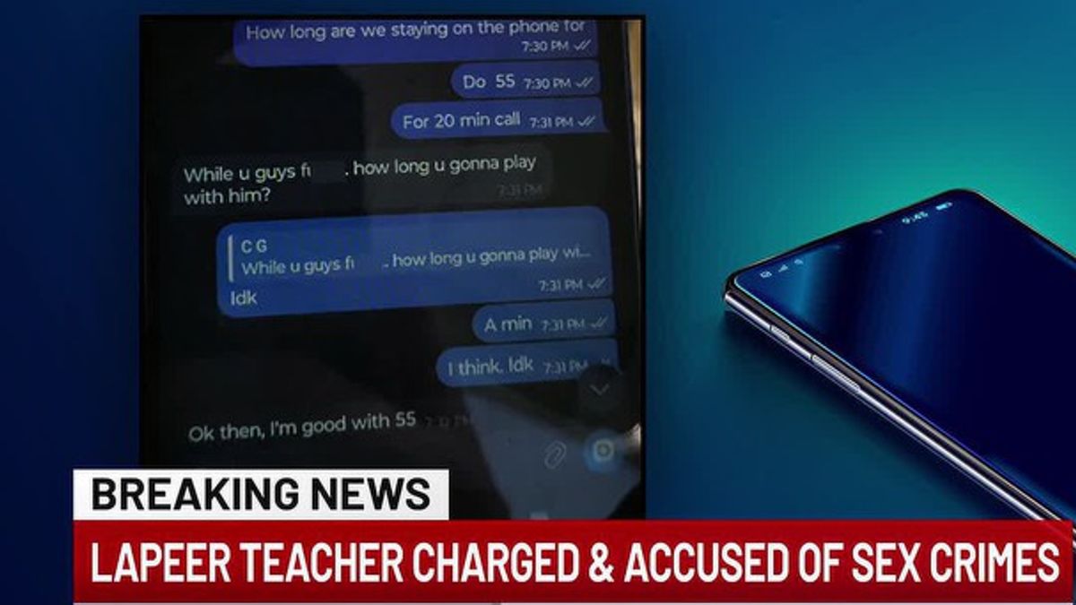 WNEM Afternoon Extra: Lapeer teacher charged with sex crimes | Haystack ...