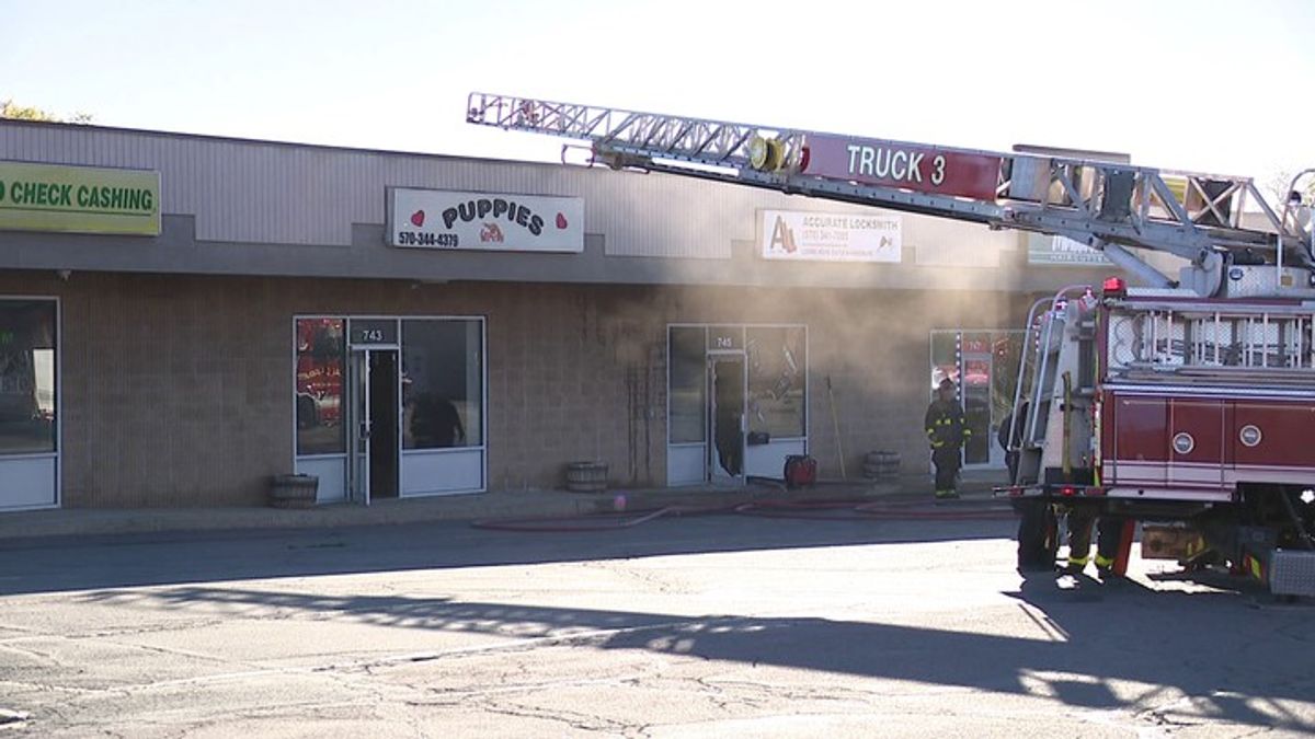 Fire damages business in Scranton | Haystack News