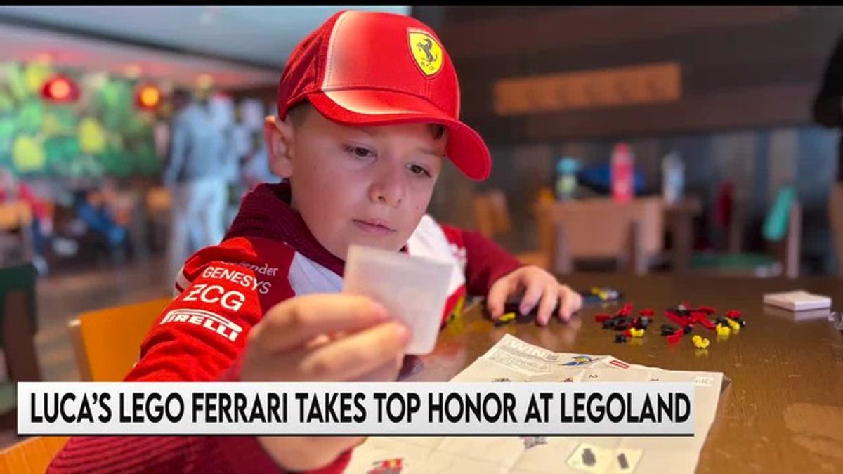 LUCA'S LEGO FERRARI TAKES TOP HONOR AT LEGOLAND | Haystack News